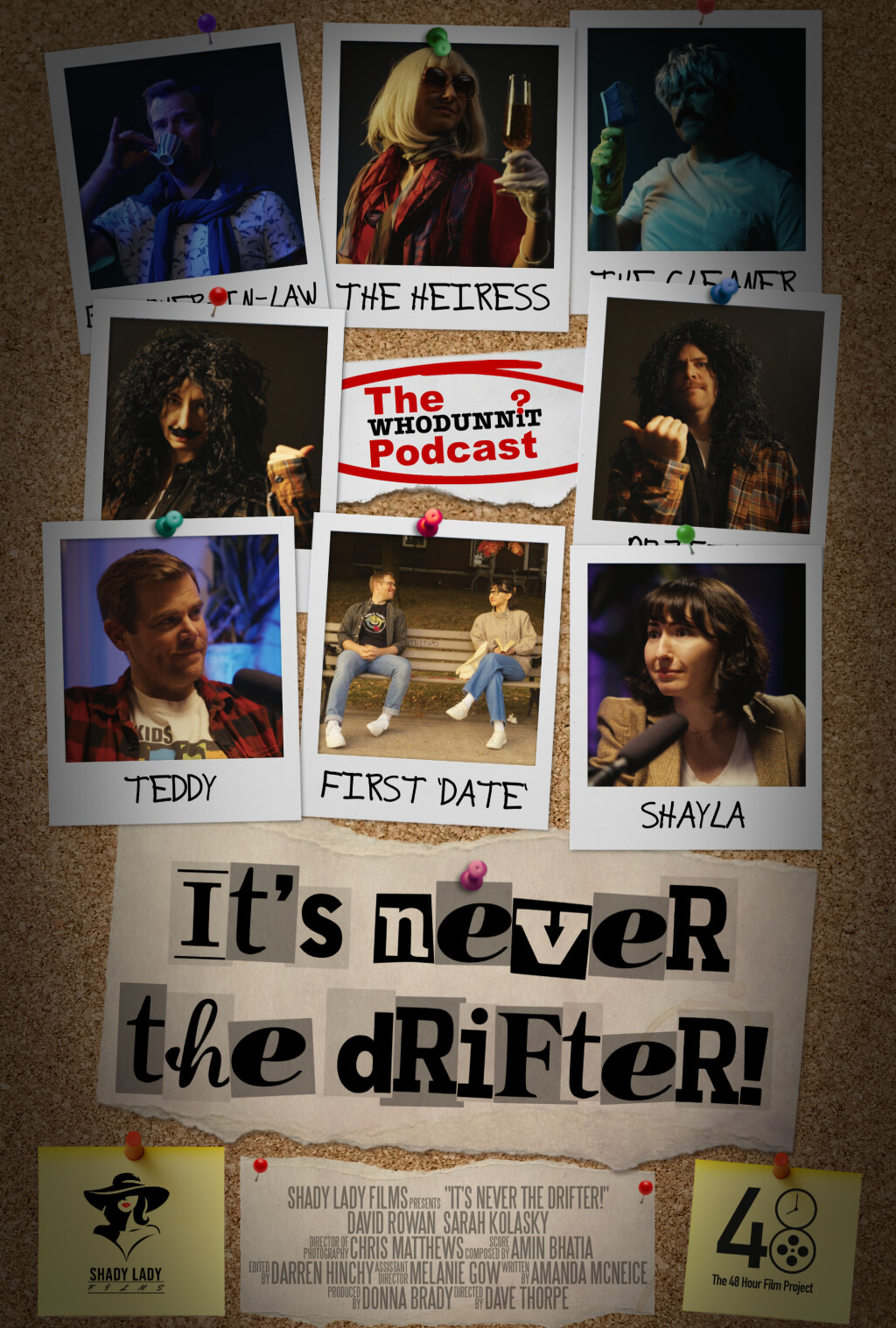 Filmposter for It's Never the Drifter 